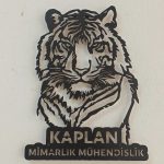 Kaplan Tasarımlı İsimli Dekoratif Tablo - Görsel 2