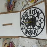 Araba Markalarından Oluşan Işıklı ve İsime Özel Duvar Saati - Görsel 6