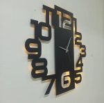 Büyük Rakamlı Modern Işıklı Duvar Saati - Görsel 4