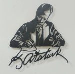 Atatürk İmzalı Özel Duvar Tablosu - Görsel 3