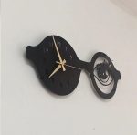 Optikçilere Özel Gözlük Tasarımlı Duvar Saati 50x50 cm - Görsel 4