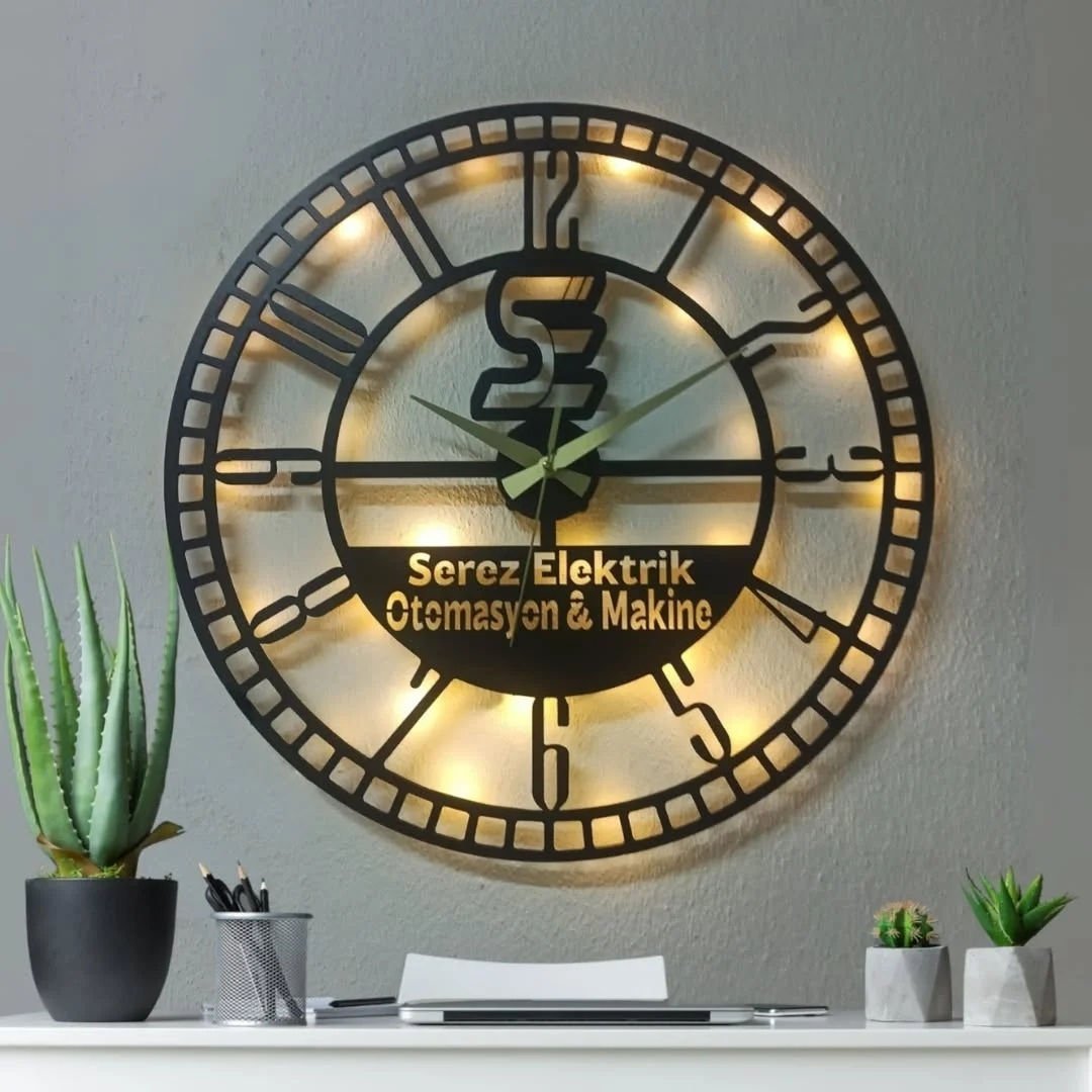 adsiz-tasarim-2025-05-05t213152-268 Firmalara Özel Işıklı Duvar Saatleri 50x50 cm - Görsel 1