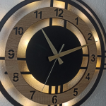 Sonoma Renkli Işıklı Çember Duvar Saati - Modern Şık Tasarım - Görsel 4