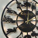 Operatörlük Kurslarına Özel Işıklı Duvar Saati Tasarımı - Görsel 5