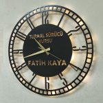 Kişiye Özel Işıklı Duvar Saati – Firma İsimli Tasarım - Görsel 2