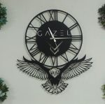 Kartal Duvar Saati – Güçlü ve Şık Tasarım - Görsel 2