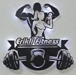 Fitness Salonlarına Özel Duvar Tablosu 40x40 cm - Görsel 2