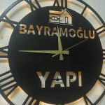 Kişiye Özel Işıklı Duvar Saati – Firma Logolu Şık Tasarım - Görsel 4