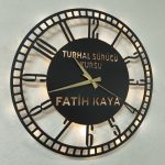 Kişiye Özel Işıklı Duvar Saati – Firma İsimli Tasarım - Görsel 3