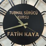 Kişiye Özel Işıklı Duvar Saati – Firma İsimli Tasarım - Görsel 4