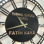 Kişiye Özel Işıklı Duvar Saati – Firma İsimli Tasarım - Görsel 5