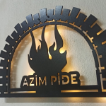 Pide ve Cantık Salonu İçin Özel Tasarım Duvar Dekoru - Görsel 4