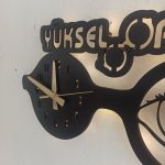 Optik Gözlük Tasarımlı Duvar Saati, Modern Duvar Saati - Görsel 3