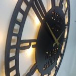 Kişiselleştirilmiş Aydınlatmalı Duvar Saati - Görsel 2