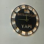 Kişiye Özel Işıklı Duvar Saati – Firma Logolu Şık Tasarım - Görsel 6